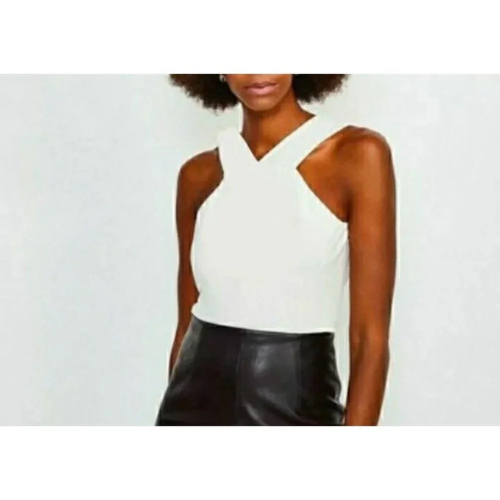 Shirt Tank cami tunic top white ralph lauren tee white